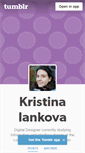 Mobile Screenshot of kristinaiankova.com